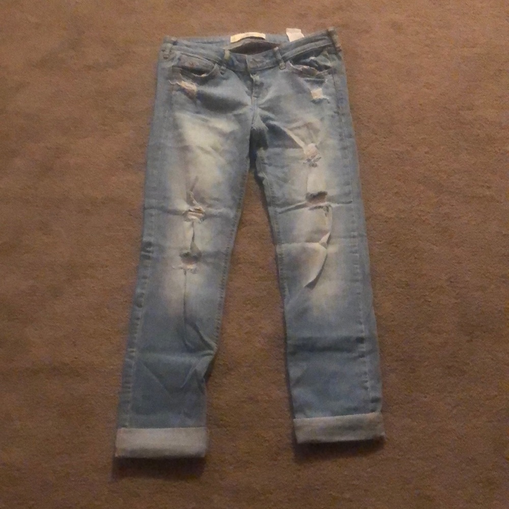 Hollister ripped skinny jeans, size 5R (W2…